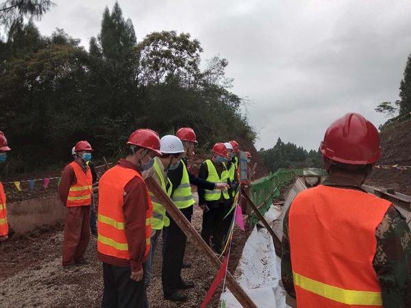 公司迎接水利廳2020年中秋、國慶節前安全檢查