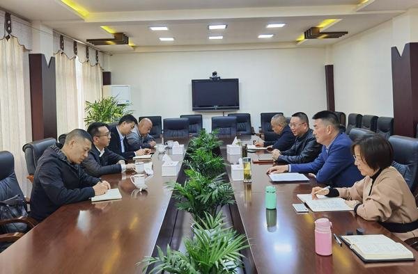 都江堰建行劉睿一行到公司調(diào)研