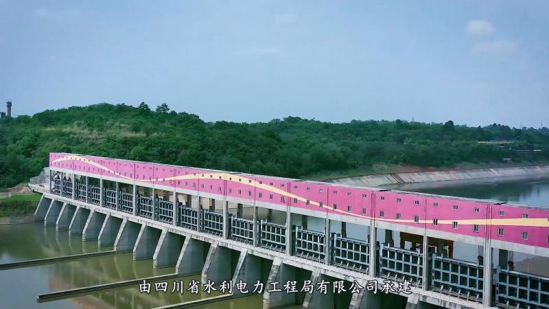 金堂縣盤(pán)龍寺攔河閘工程