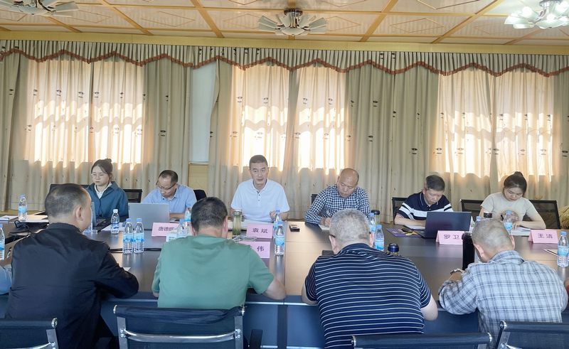 防風險，除隱患，遏事故——袁斌帶隊赴隴西熱電項目開展防汛減災暨安全生產督導專項檢查